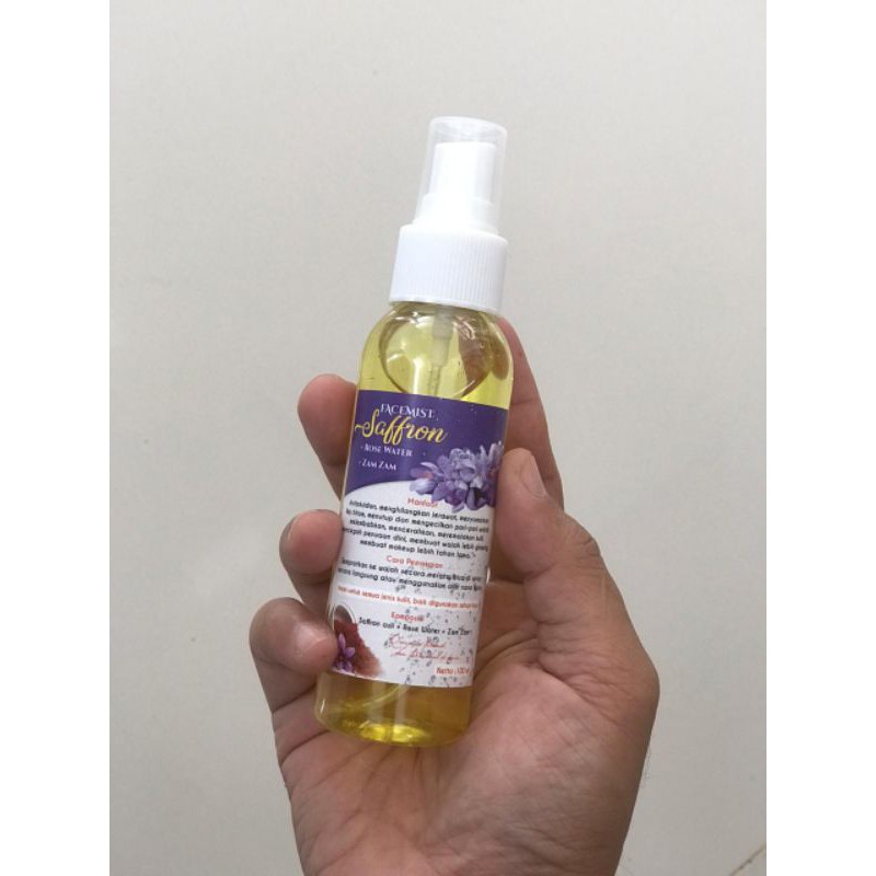 Facemist Saffron+Zamzam