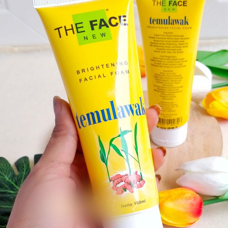 The face Temulawak foam BPOM