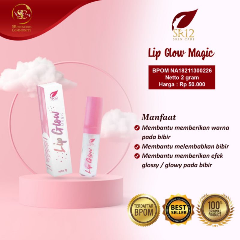 lip Glow Magic Sr12/Serum bibir