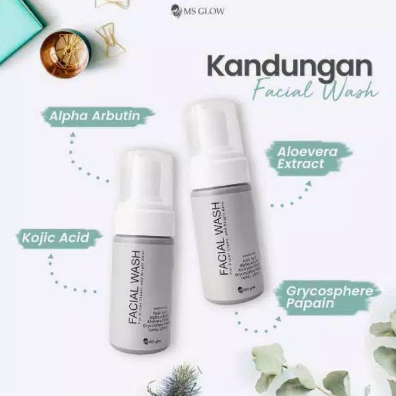 facial wash msglow