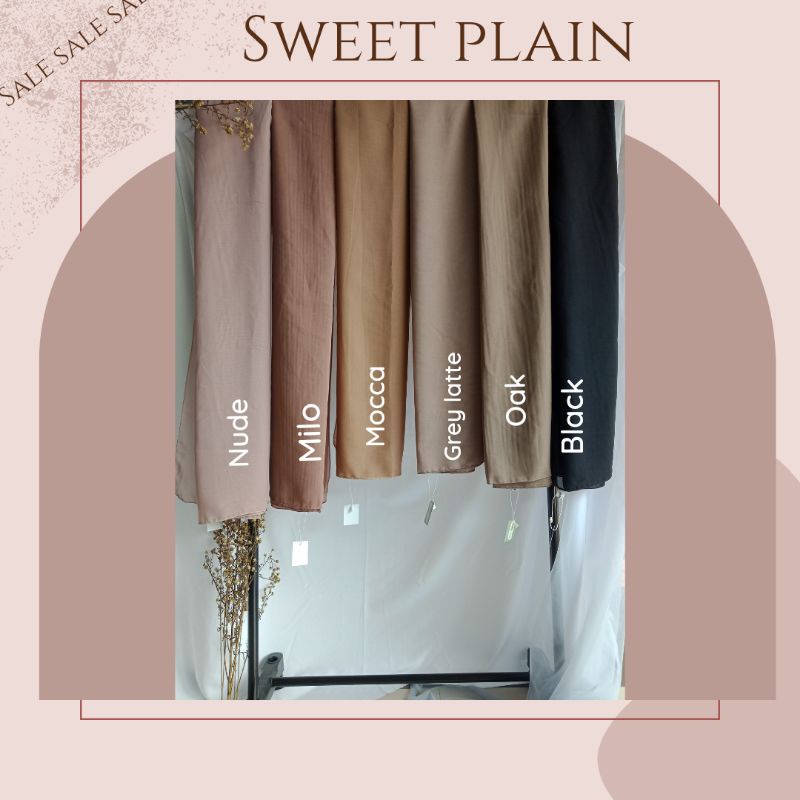 hijab plain hijab segiempat hijab basic