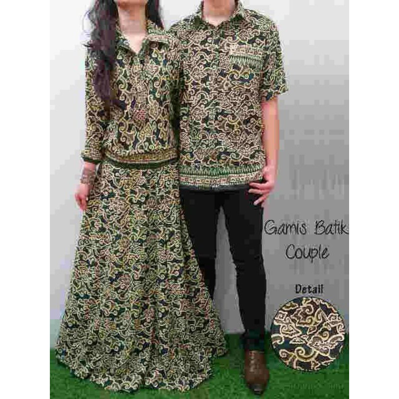 COUPLE BATIK SERUNI HIJAU