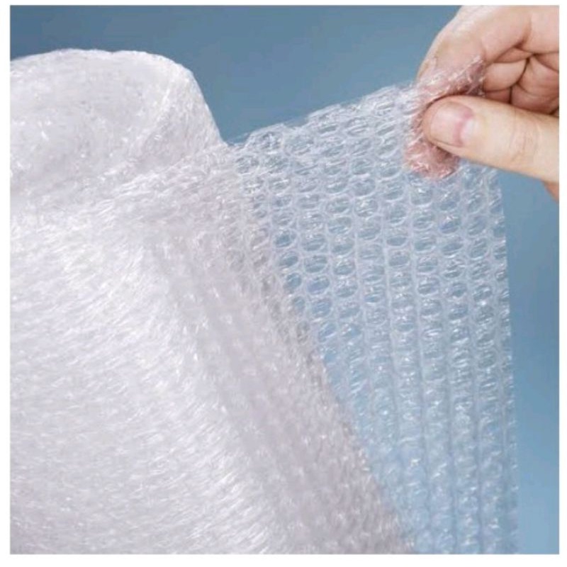 Bubble Wrap extra untuk membungkus Paket