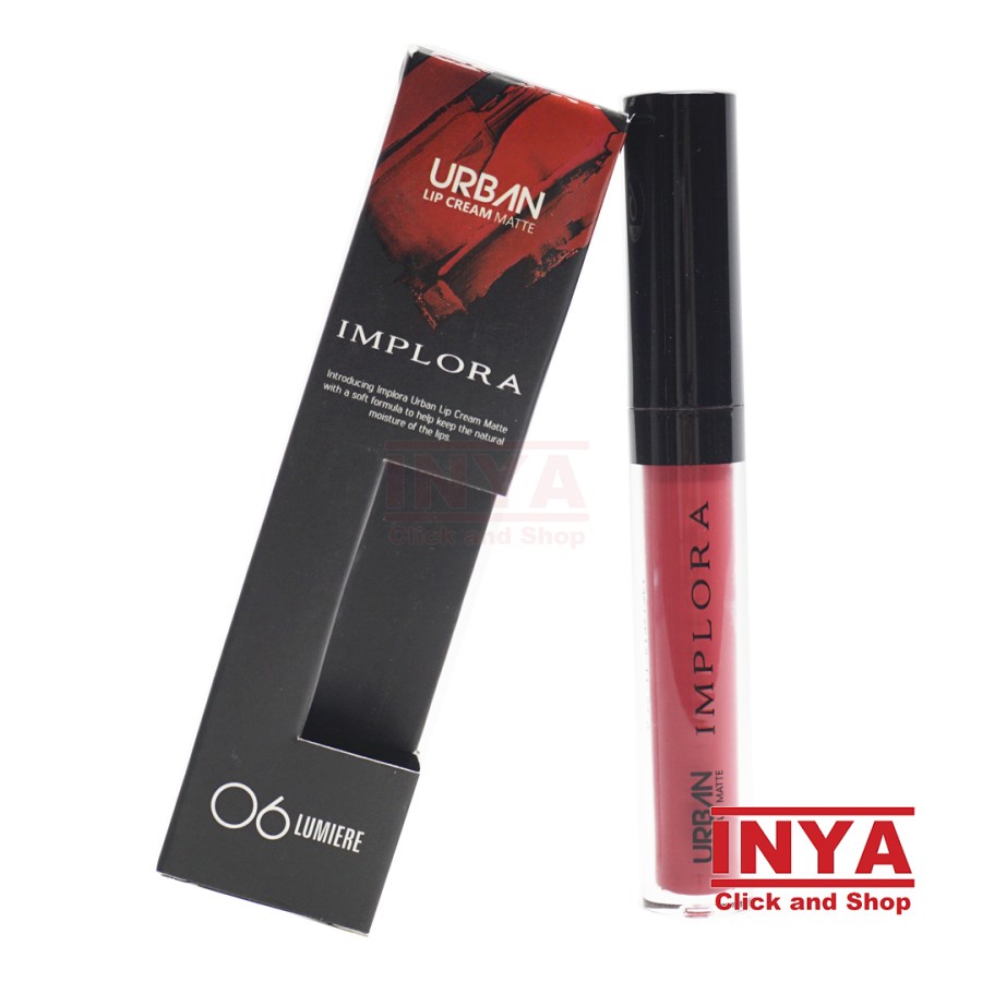 IMPLORA URBAN LIP CREAM MATTE 06 LUMIERE 2.9gr