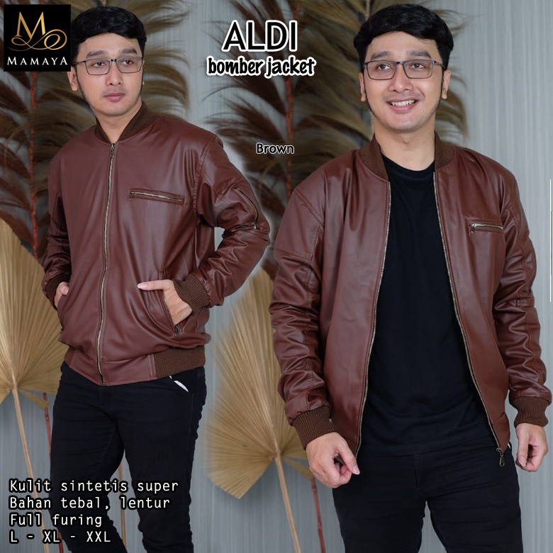 JAKET PIVOT KULIT SINTETIS