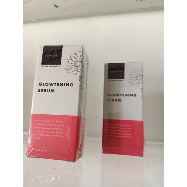 SCARLETT GLOWTENING SERUM