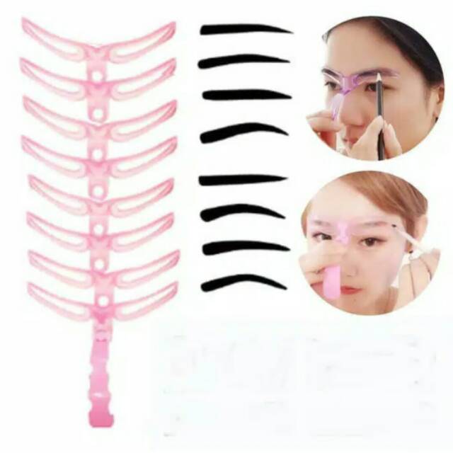 Eyebrow template