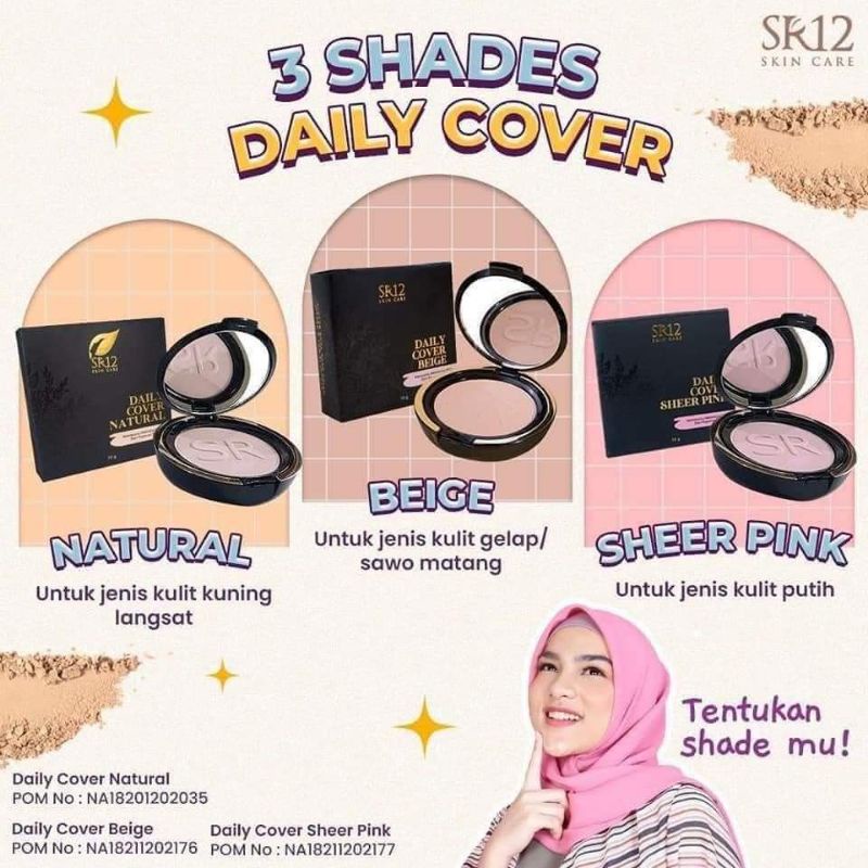 bedak sultan daily sr12