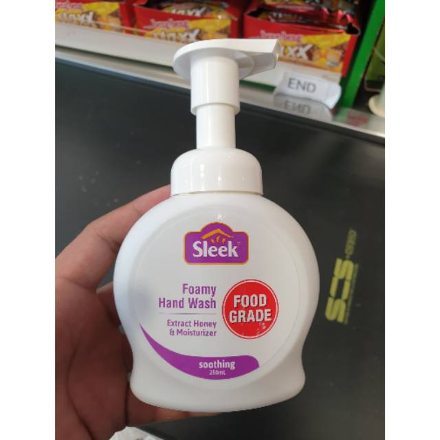 Sleek botol handwash foamy 200 ml