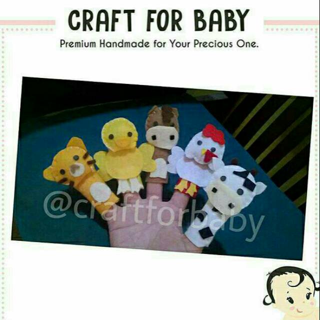 Boneka jari hewan ternak