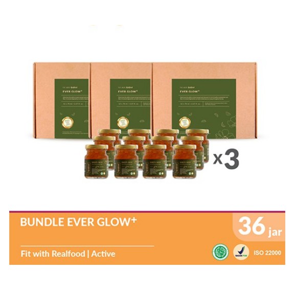 Realfood Triple Bundle Ever Glow Plus