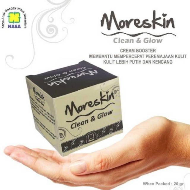 Moreskin clean n glow