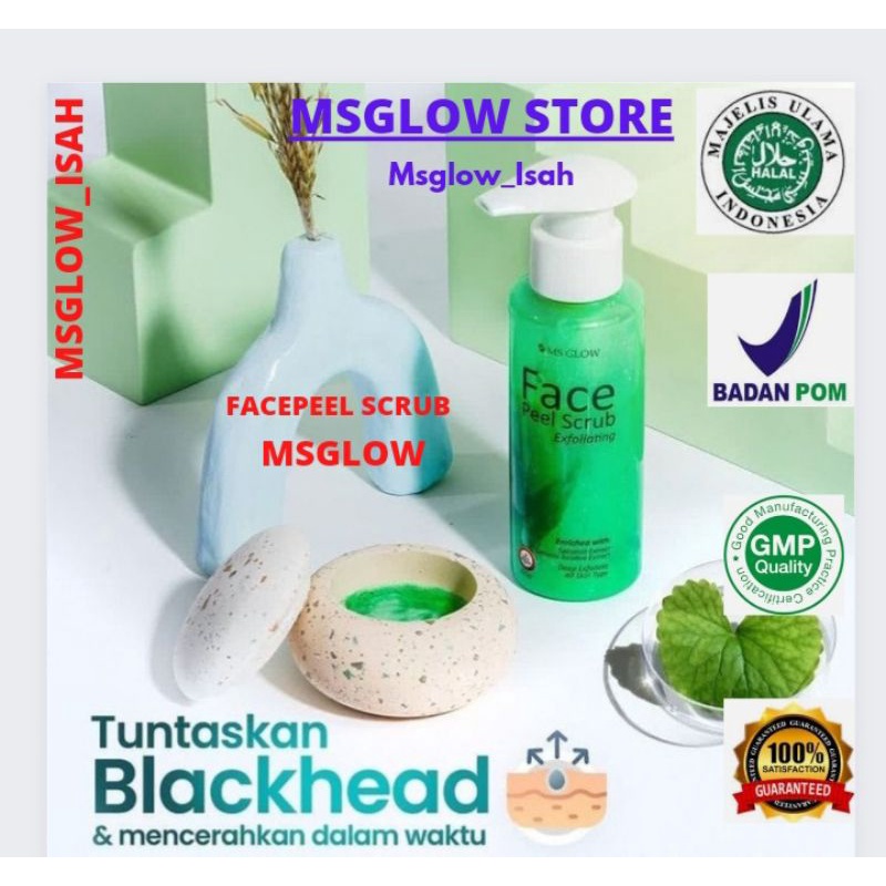 FACE PEEL SCRUB MSGLOW ORIGINAL
