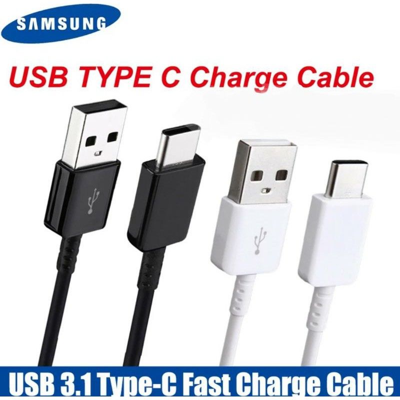 Kabel data Samsung Note FE 8 9 A8 Star Type C Fast Charging Original