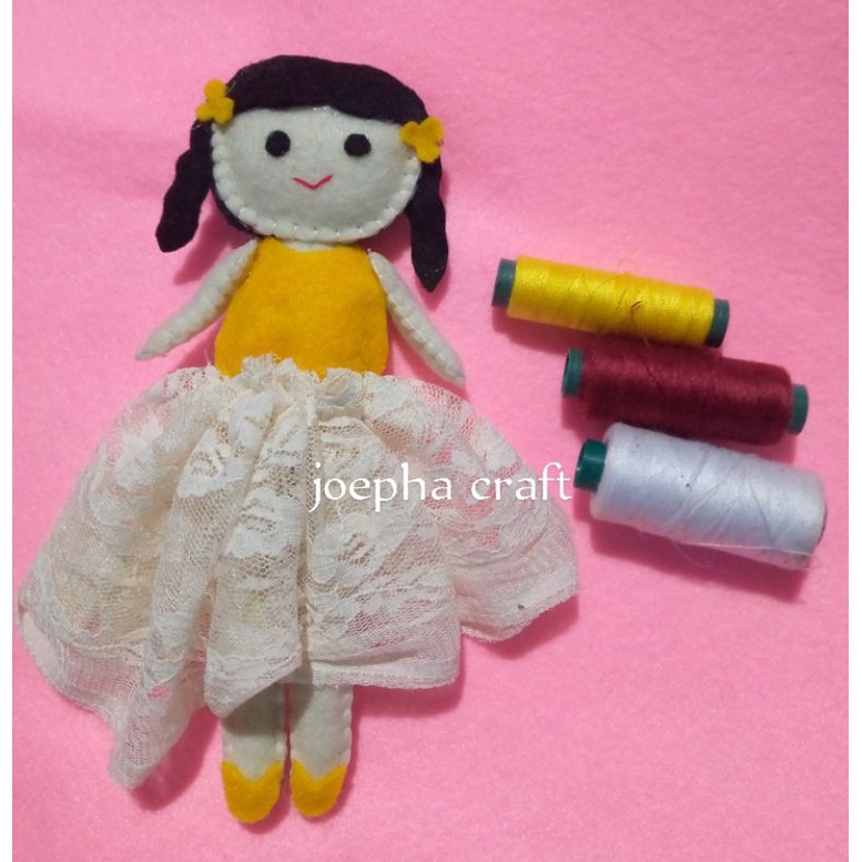 aplikasi boneka flanel