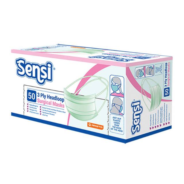 Ready masker sensi earloop dan headloop