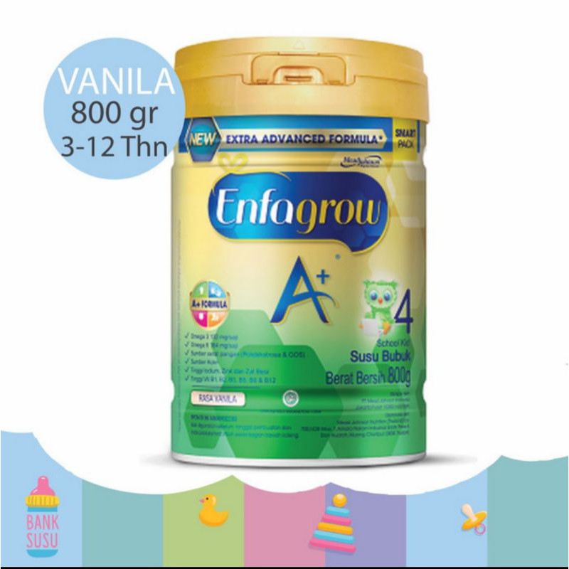 formula ENFAGROW 4 Vanilla 800 gr