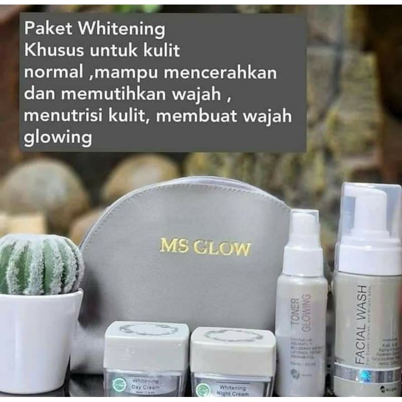 Paket Whitening Ms Glow