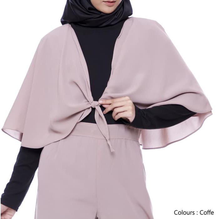 Cape Jumpsuit - Dark Grey