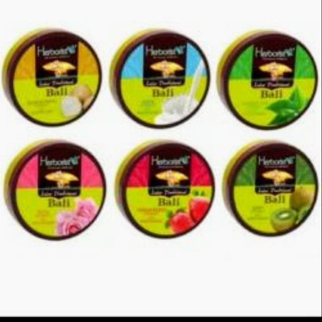 Herborist body scrub 100gr