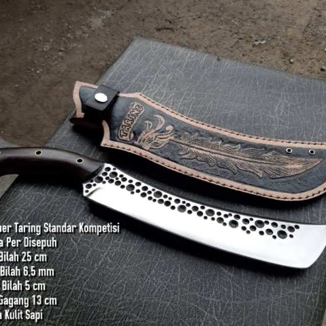 Golok cokrer taring standar kompitisi