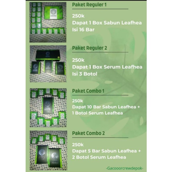 "BEST SELLER" LEAFHEA