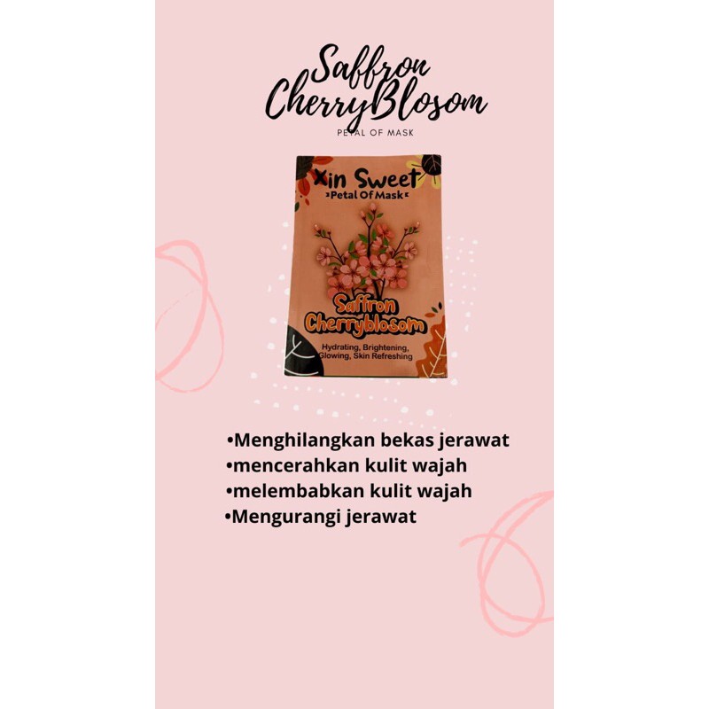 xin sweet saffron cherryblosom