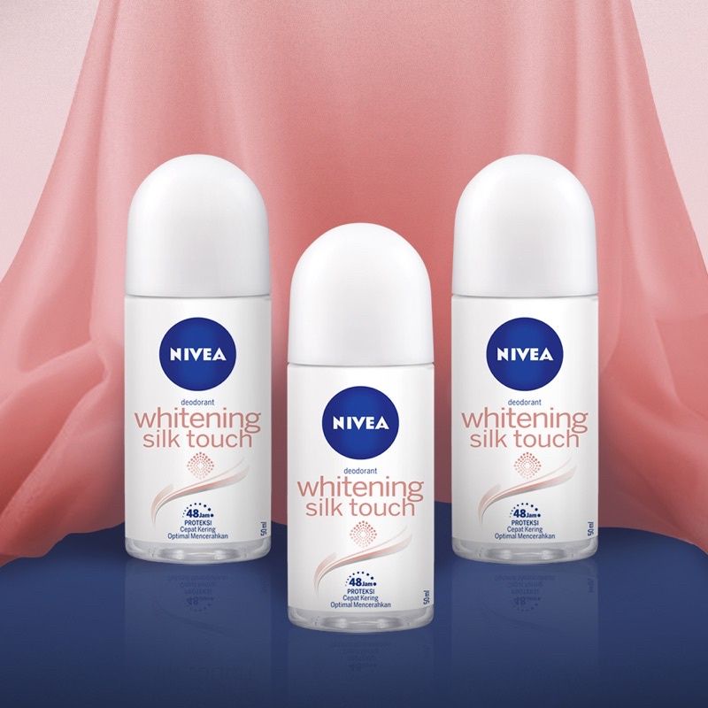 Nivea Deodorant Briggtening silk touch