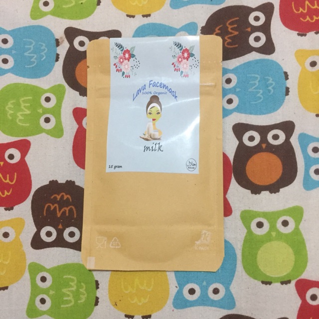 Masker organic milk