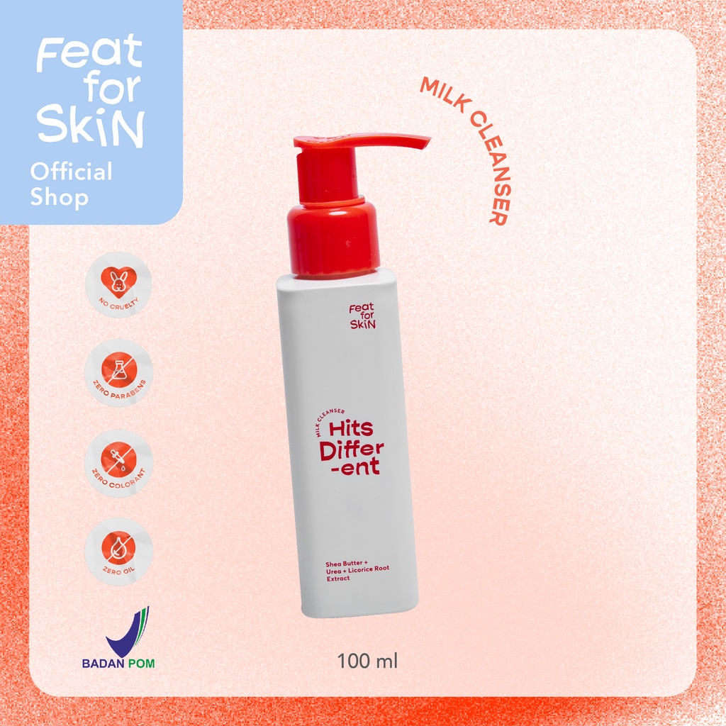FEATFORSKIN - Hits Different (Milk Cleanser)