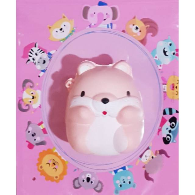 Squishy Murah Cute Pink Hamster Mini (Small)