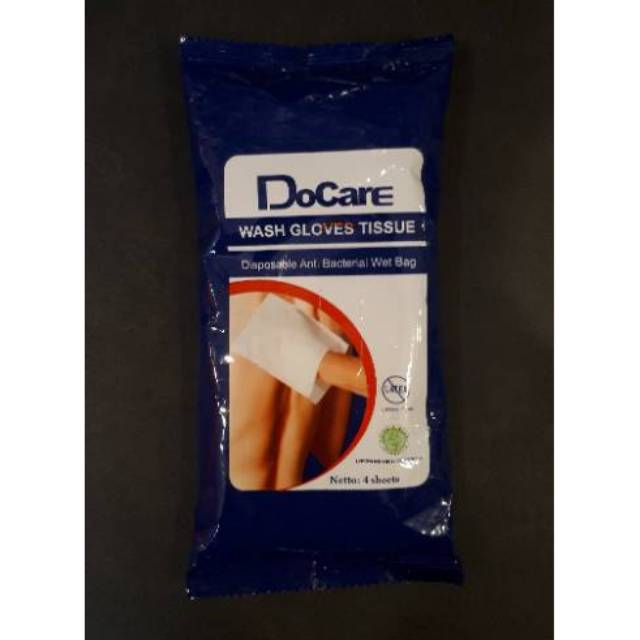 DoCare Wash Glove Tissue 4 sheets