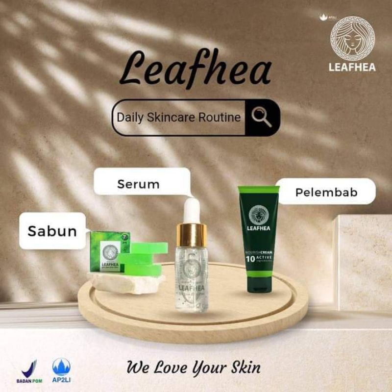 paket serum & cream lefhea