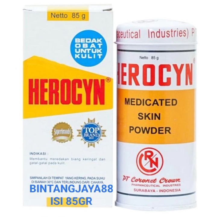 bedak herocyn 85gr