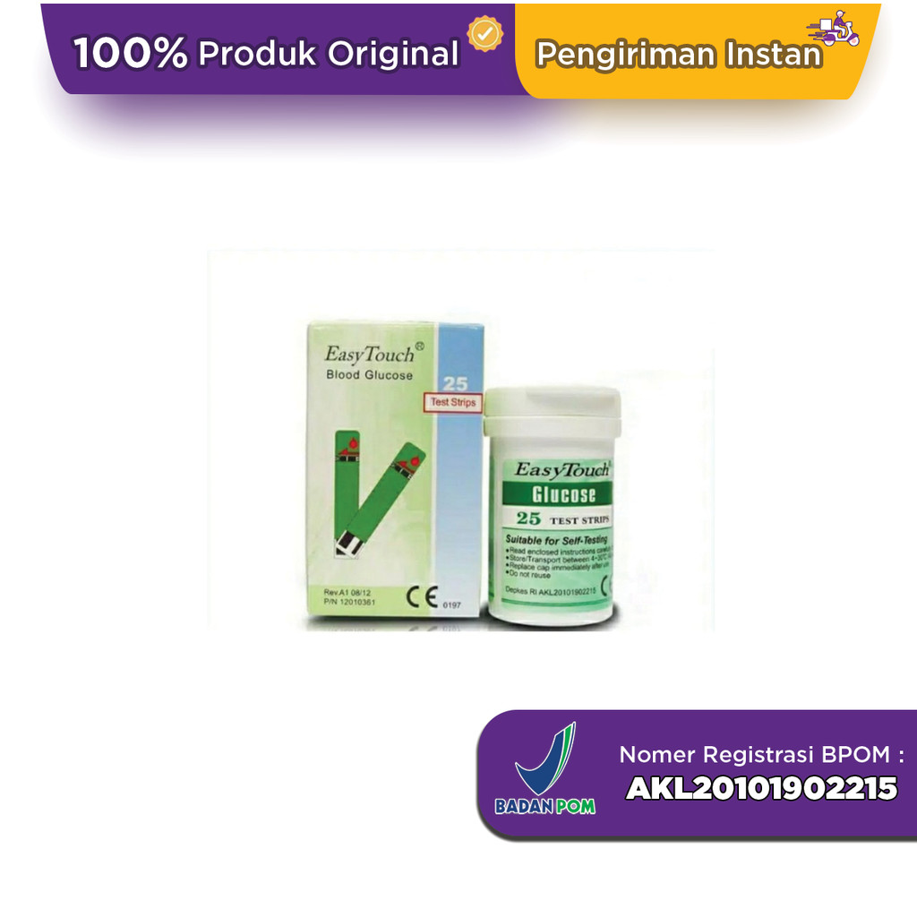 Easy Touch Blood Glucose 25 Strip