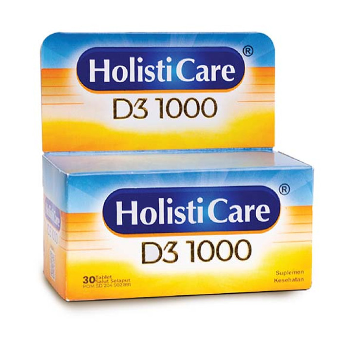 HOLISTICARE D3 1000 BOTOL 30 TABLET