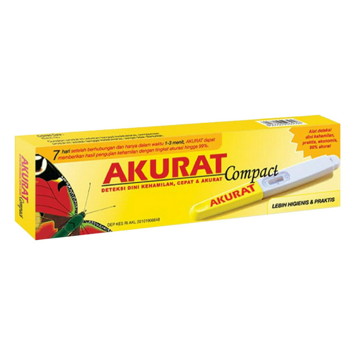 AKURAT COMPACT ALAT TEST KEHAMILAN