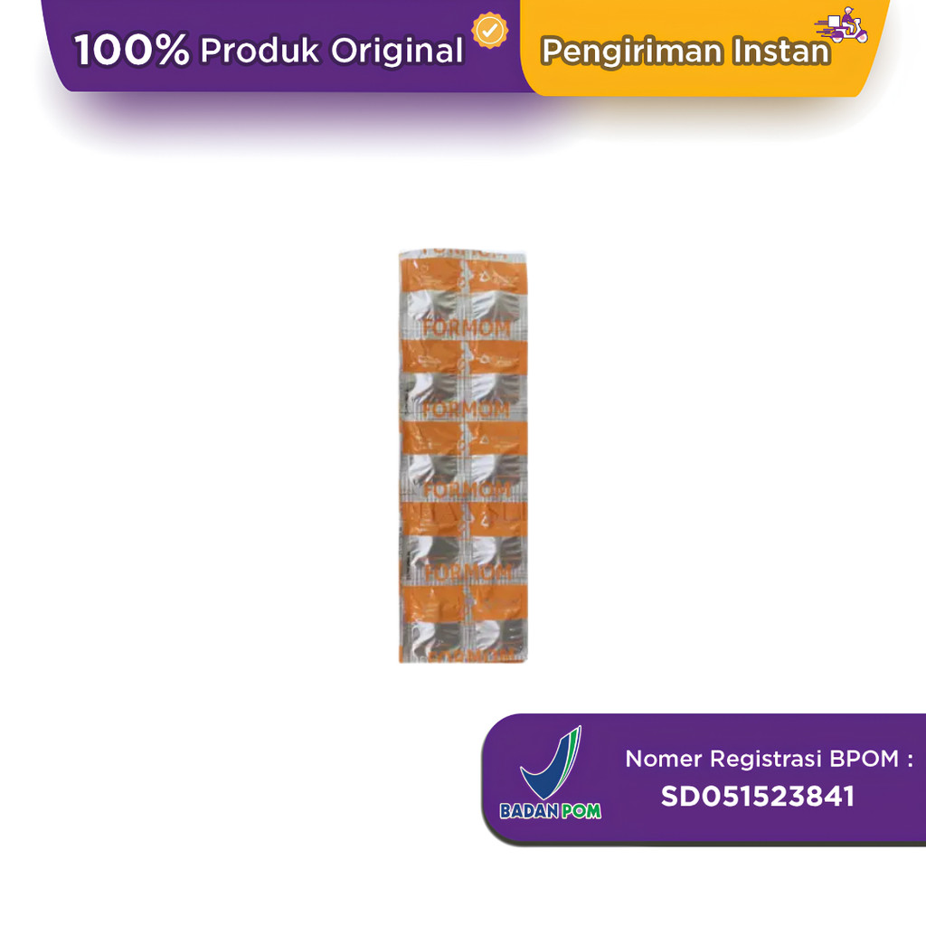 Formom 10 Kaplet - Halodoc Farma