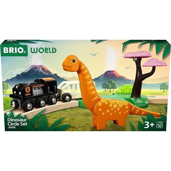 BRIO World – 36098 Dinosaur Circle Set