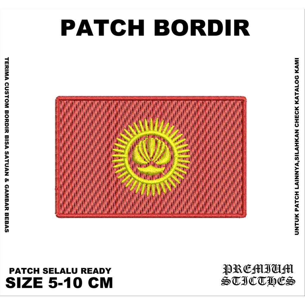 Emblem Patch Bordir High Quality #166 - PremiumStitches