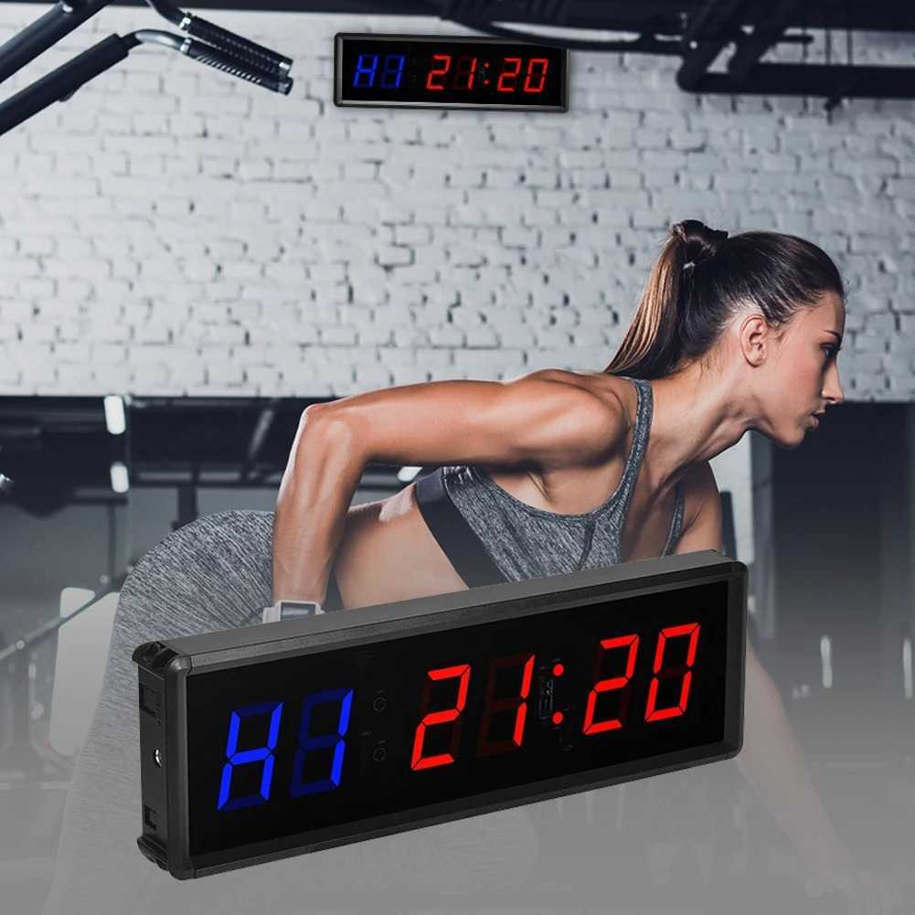 Timer Gym Workout Interval LED Programmable Remote Control - VT-40