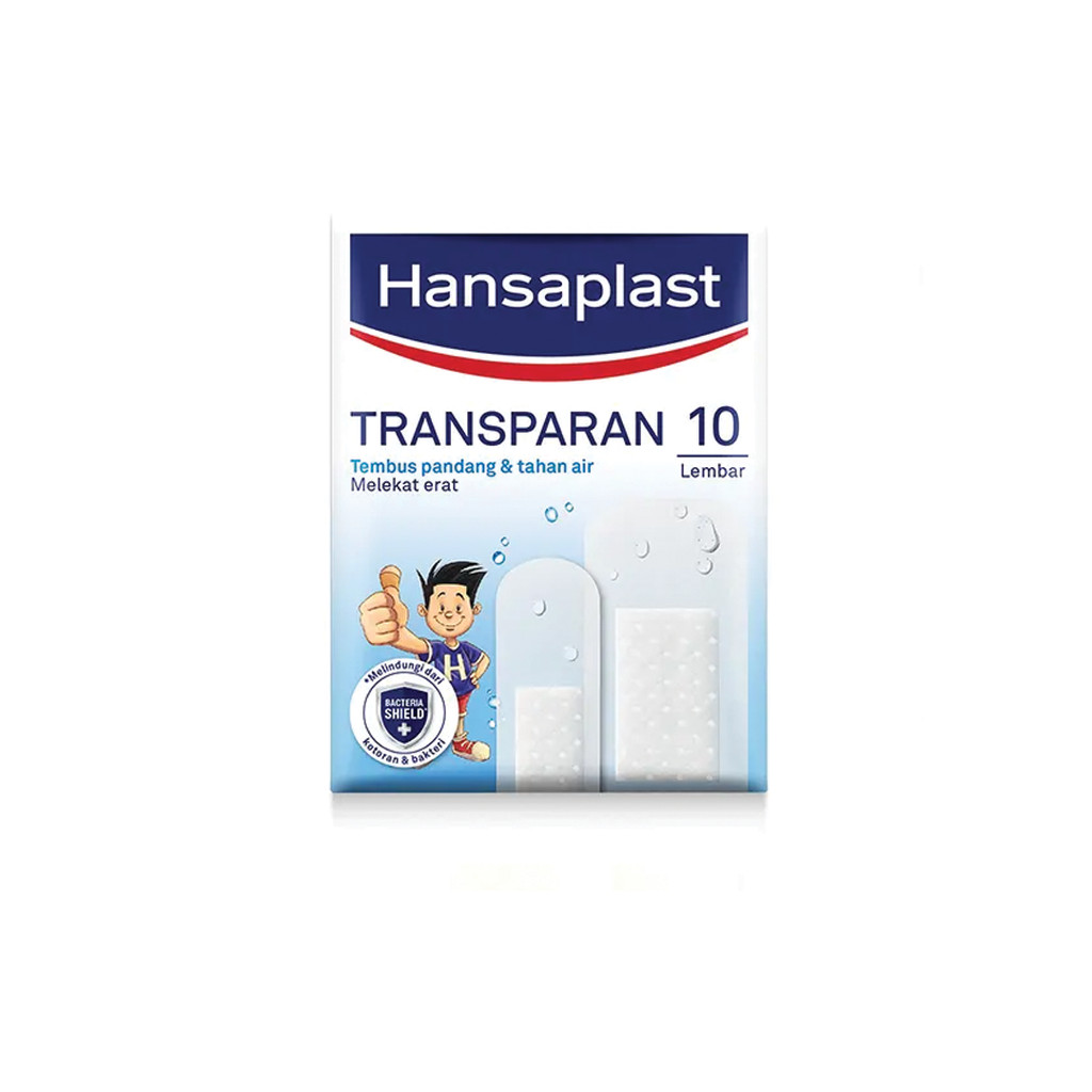 Hansaplast Plester Transparan 10 Lembar
