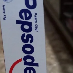 pepsodent 75g per 3 pcs