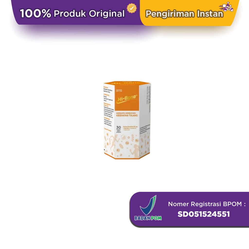 Hi-Bone 30 Kaplet - Halodoc Farma