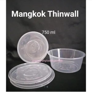 Thinwall mangkok 750 ml 750ml