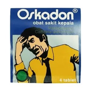 Oskadon tablet isi 4
