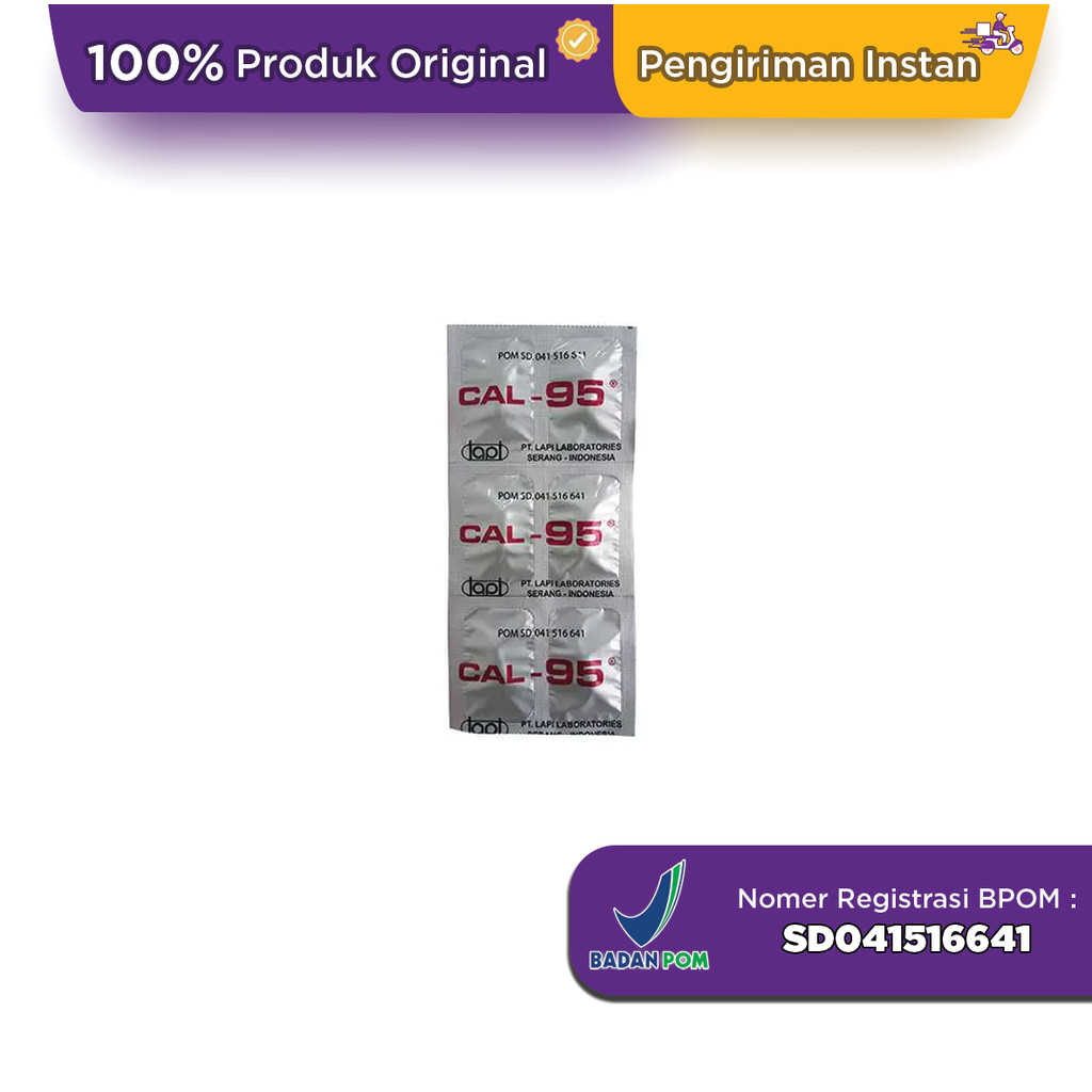Cal-95 6 Kaplet - Halodoc