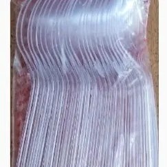 sendok plastik tebal isi 25