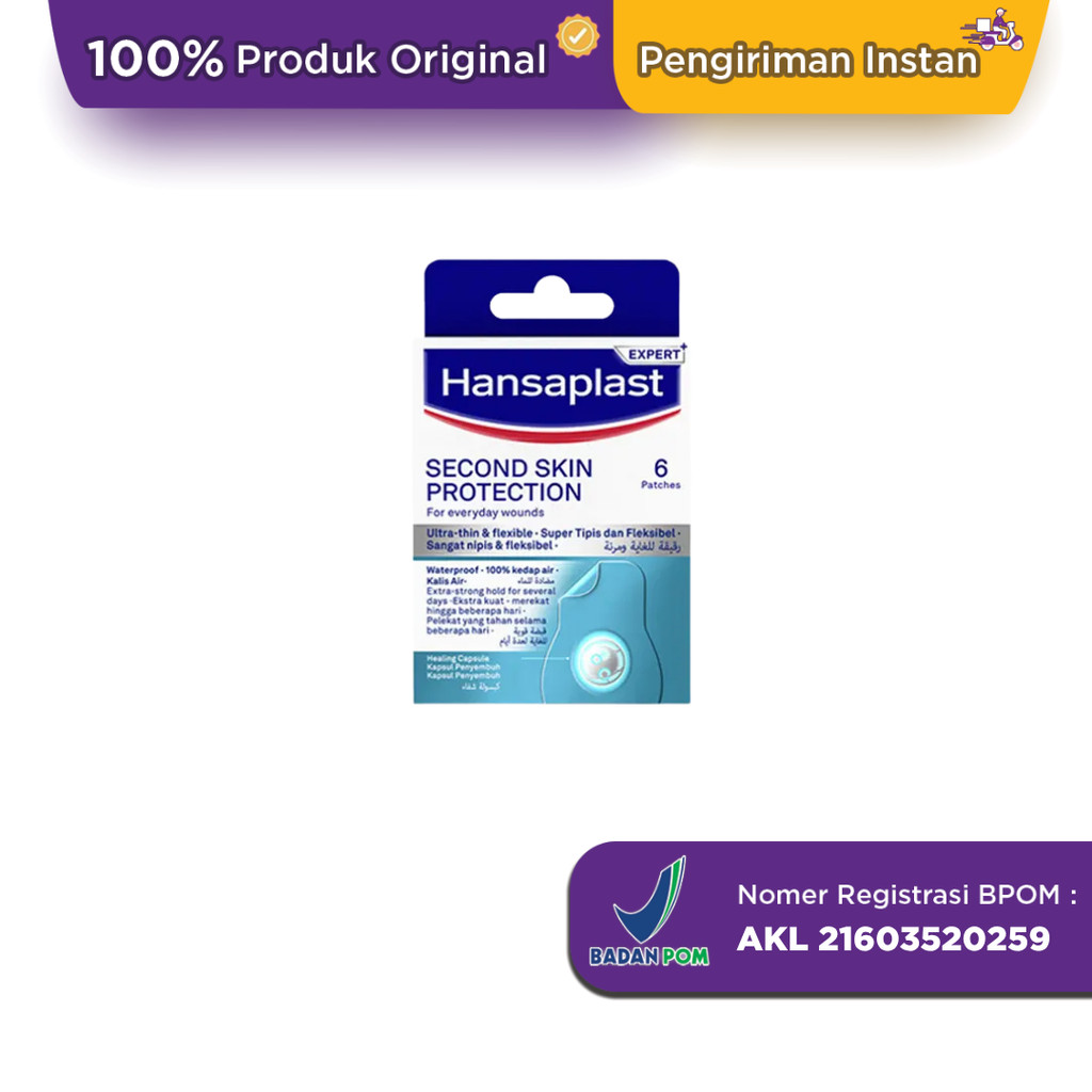 Hansaplast Second Skin Protection 6 Patch