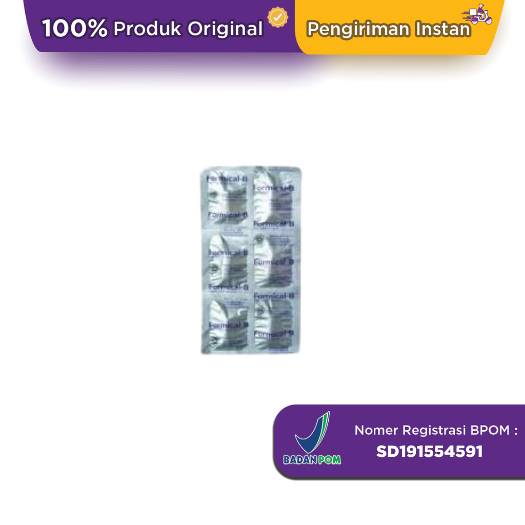 Formical-B 6 Kaplet - Halodoc Farma